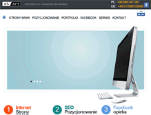 Tablet Screenshot of es-art.pl